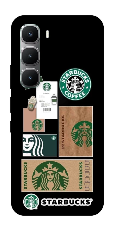 Чохол на Infinix Hot 60 Pro Starbucks coffee фото 1 з 1