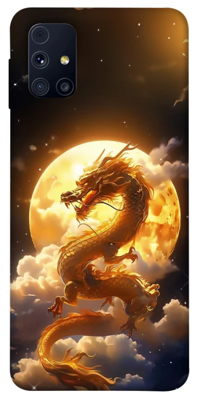 Чехол на Samsung Galaxy M31s Golden Dragon фото 1 из 1