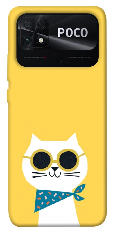 Чехол на Xiaomi Poco C40 Кот-муркот фото 1 из 1