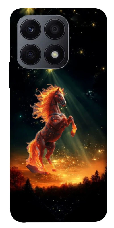 Чехол на Huawei Honor X8a Red Fire Horse ver.2 фото 1 из 1