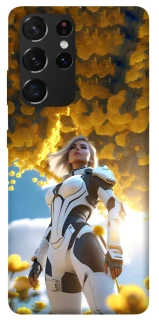 Чохол на Samsung Galaxy S21 Ultra Cyber space girl ver.3 фото 1 з 1