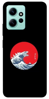 Чехол на Xiaomi Redmi Note 12 4G Волны Японии фото 1 из 1