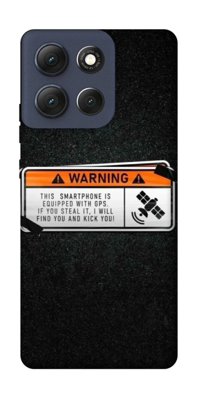 Чохол на Motorola Moto G86 Warning фото 1 з 1