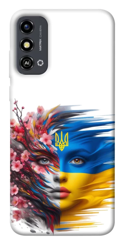 Чохол на ZTE Blade A53 Flowering Ukraine фото 1 з 1