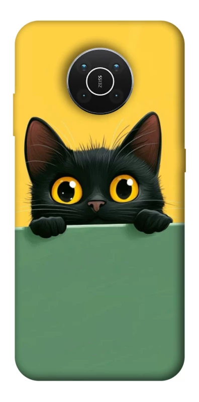 Чохол на Nokia X10 / X20 Black cat v2 фото 1 з 1