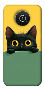 Чехол на Nokia X10 / X20 Black cat v2 фото 1 из 1