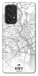Чехол на Samsung Galaxy A53 5G Kiev white map фото 1 из 1