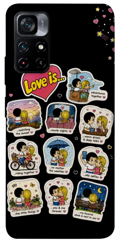 Чохол на Xiaomi Poco M4 Pro 5G Love is ver.4 фото 1 з 1