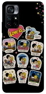 Чехол на Xiaomi Poco M4 Pro 5G Love is ver.4 фото 1 из 1