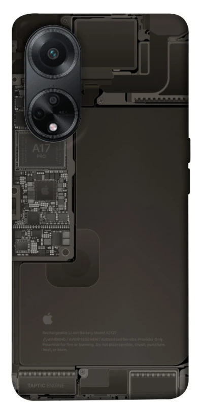 Чехол на Oppo A58 4G iPhone 17 фото 1 из 1