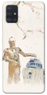 Чохол на Samsung Galaxy A51 Star Wars robots фото 1 з 1