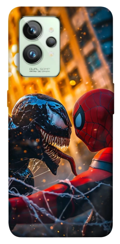Чохол на Realme GT2 Venom vs Spiderman фото 1 з 1