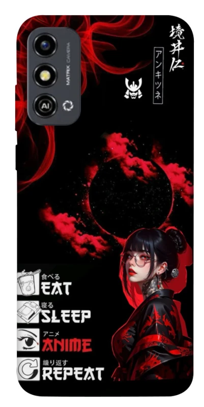 Чехол на ZTE Blade A53 She is Japanese ver.2 фото 1 из 1
