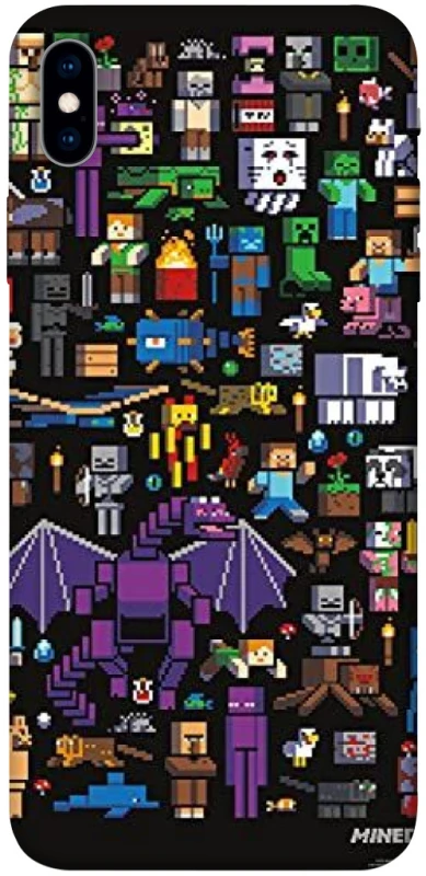 Чохол на Apple iPhone XS Max (6.5") Minecraft v5 фото 1 з 1