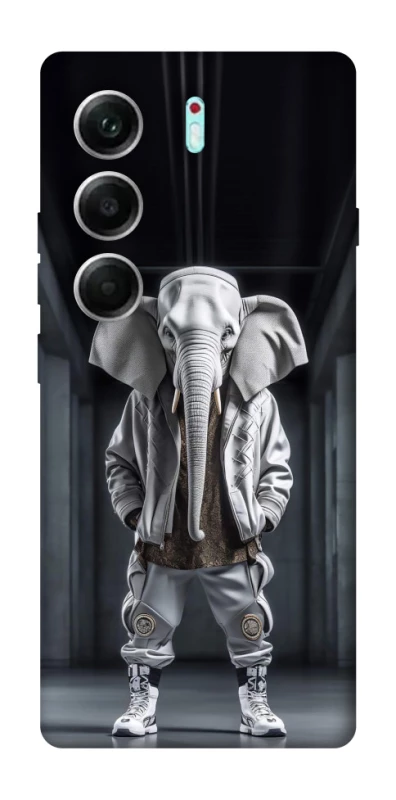 Чехол на Tecno Camon 40 Pro 5G Слон v2 фото 1 из 1