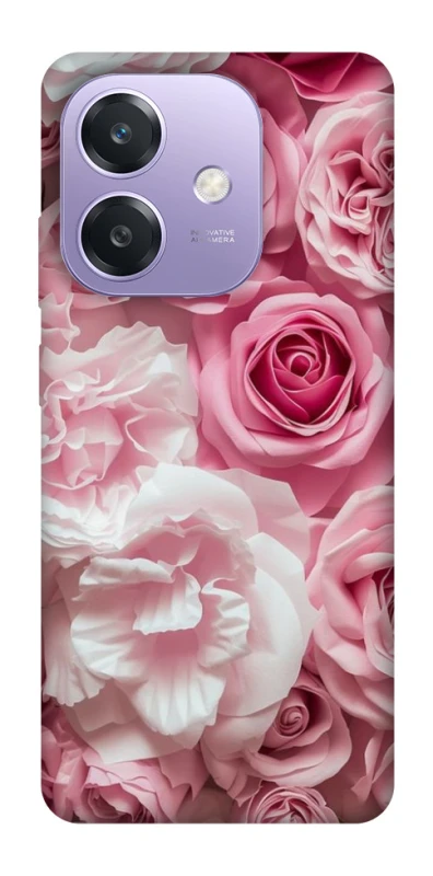 Чехол на Oppo A3X Розовые цветы фото 1 из 1