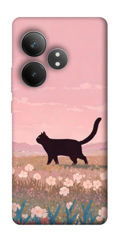 Чохол на Realme GT Neo 6 SE cat on a field фото 1 з 1