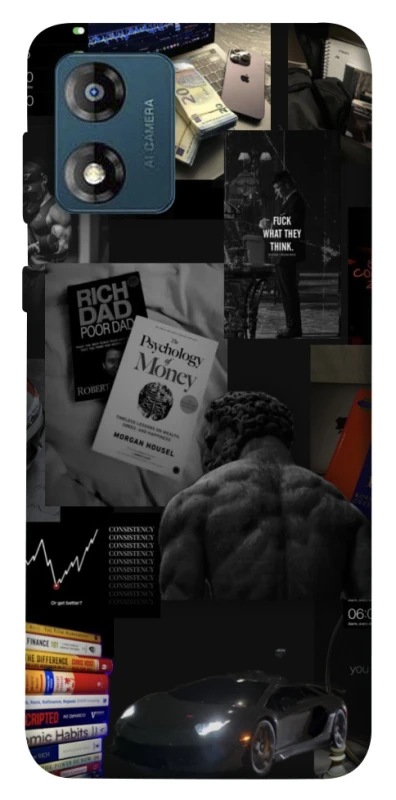 Чохол на Motorola Moto E13 Rich and young фото 1 з 1