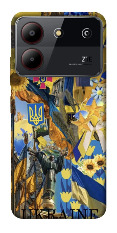 Чохол на ZTE Blade A54 4G Ukraine style ver.8 фото 1 з 1