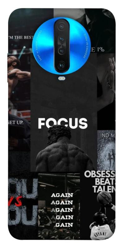 Чехол на Xiaomi Redmi K30 Focus collage фото 1 из 1