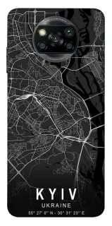 Чехол на Xiaomi Poco X3 NFC / Poco X3 Pro Kyiv map фото 1 из 1