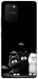 Чехол на Samsung Galaxy S10 Lite Three Cats фото 1 из 1