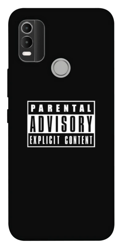 Чохол на Nokia C21 Plus Parental Advisory Label фото 1 з 1