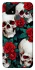 Чехол на Realme C21 skull and rose фото 1 из 1