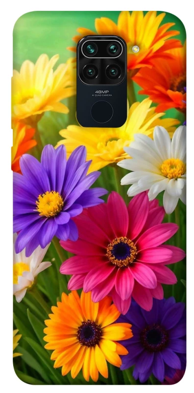 Чохол на Xiaomi Redmi Note 9 / Redmi 10X Flowers v32 фото 1 з 1