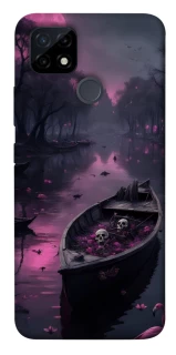 Чехол на Realme C25Y Boat and flamingo фото 1 из 1