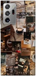 Чехол на Samsung Galaxy Note 20 Ultra Coffee collage ver.2 фото 1 из 1