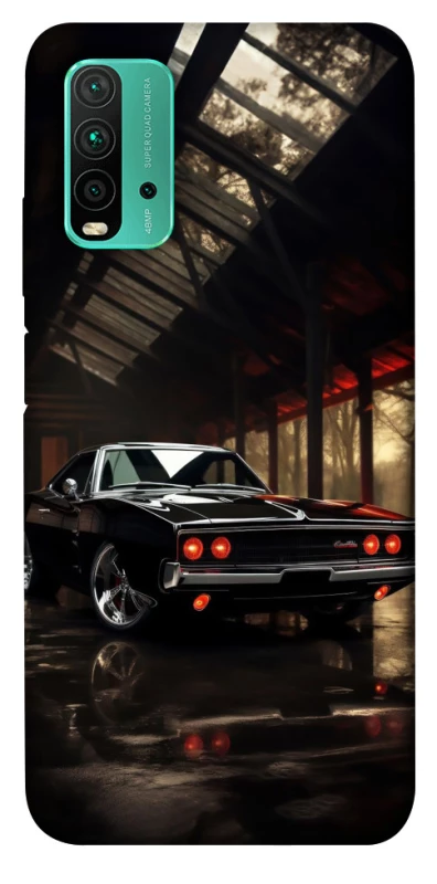 Чохол на Xiaomi Redmi Note 9 4G / Redmi 9 Power Black classic car фото 1 з 1
