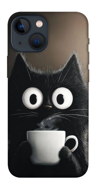 Чехол на Apple iPhone 13 mini (5.4") morning cat фото 1 из 1