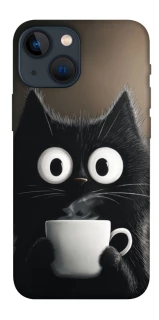 Чехол на Apple iPhone 13 mini (5.4") morning cat фото 1 из 1