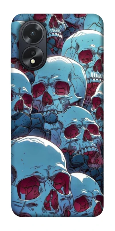 Чехол на Oppo A18 Skulls v2 фото 1 из 1