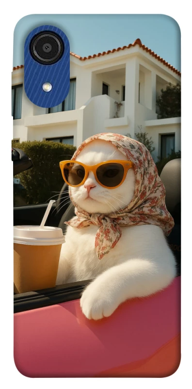 Чехол на Samsung Galaxy A03 Core Stylish Cat Cruise фото 1 Чехол на Samsung Galaxy A03 Core Stylish Cat Cruise фото 1 из 1