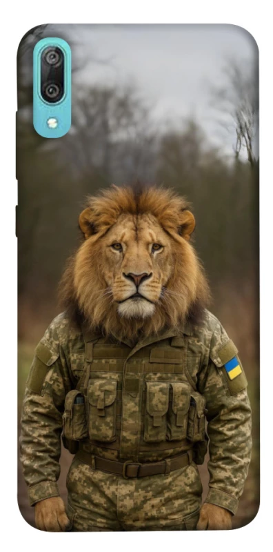 Чохол на Huawei Y6 Pro (2019) Лев захисник фото 1 з 1