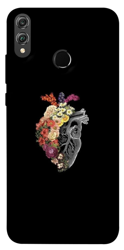 Чохол на Huawei Honor 8X Heart with flowers фото 1 з 1