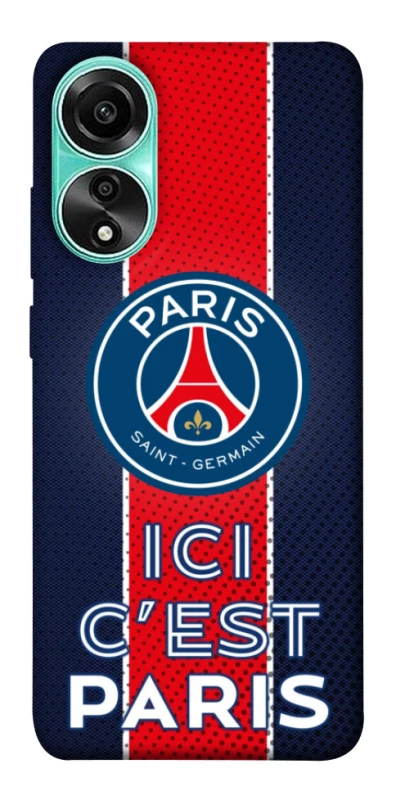 Чохол на Oppo A78 4G FC PSG v1 фото 1 з 1