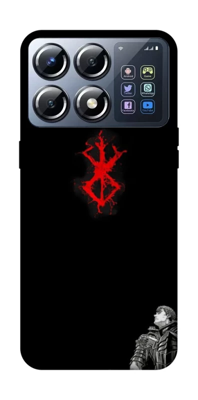 Чохол на Xiaomi POCO X8 Pro berserk black фото 1 з 1