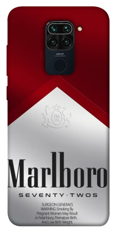 Чохол на Xiaomi Redmi Note 9 / Redmi 10X Marlboro фото 1 Чохол на Xiaomi Redmi Note 9 / Redmi 10X Marlboro фото 1 з 1