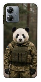 Чехол на Motorola Moto G14 Панда защитник фото 1 из 1
