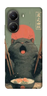 Чехол на Xiaomi Poco X6 Pro Hungry Cat фото 1 из 1