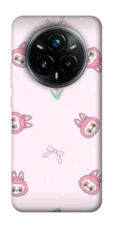 Чохол на Realme 14 Pro Labubu Flower фото 1 з 1