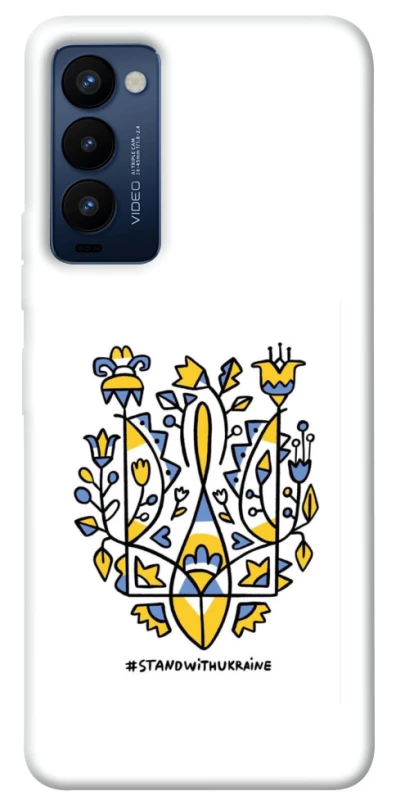 Чехол на TECNO Camon 18 Герб v104 фото 1 из 1