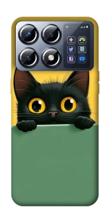 Чехол на Xiaomi POCO X8 Pro Black cat v2 фото 1 из 1