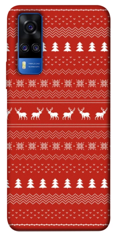 Чехол на Vivo Y51a Новогодний v12 фото 1 из 1