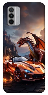Чехол на Nokia G42 Сar and dragon фото 1 из 1
