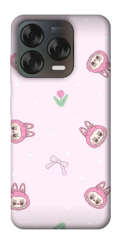 Чохол на ZTE Blade V70 Design Labubu Flower фото 2 з 2