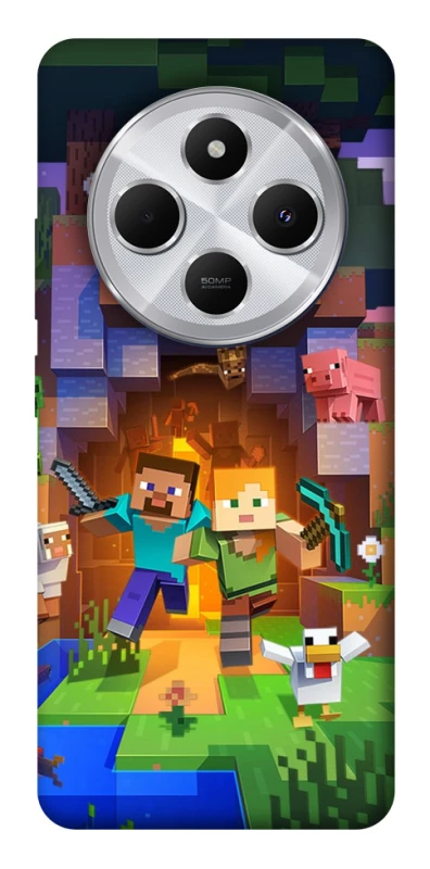 Чохол на Xiaomi Redmi 14C / Poco C75 Minecraft game фото 1 з 1